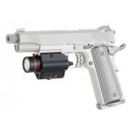 350lm Integrated White Light/Red Laser Combo - Black (PCS)